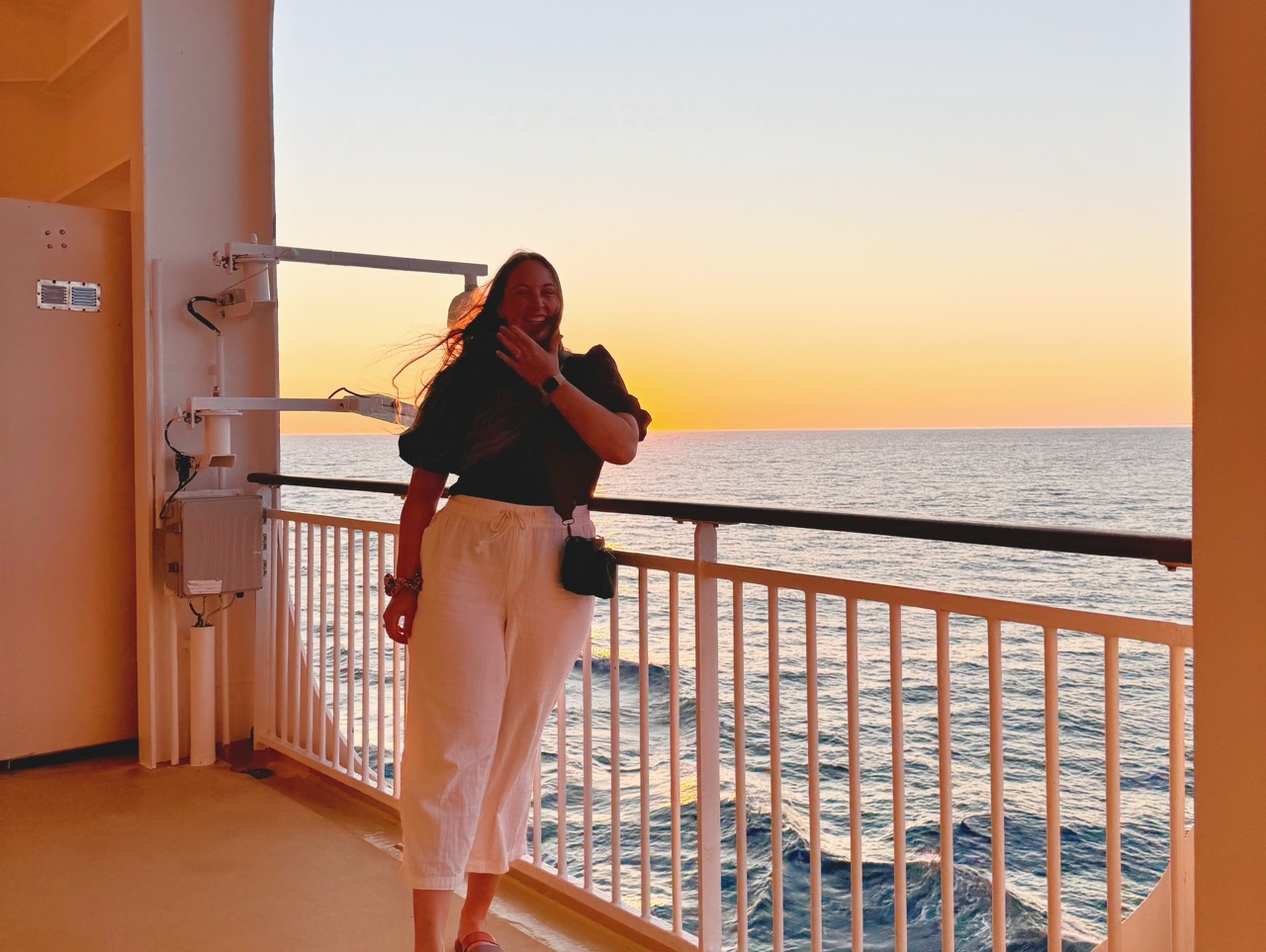 Allie Hubers during Canada and New England Cruise